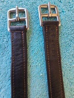 CWD leathers  barely used all best  quality leather on both sides no nylon